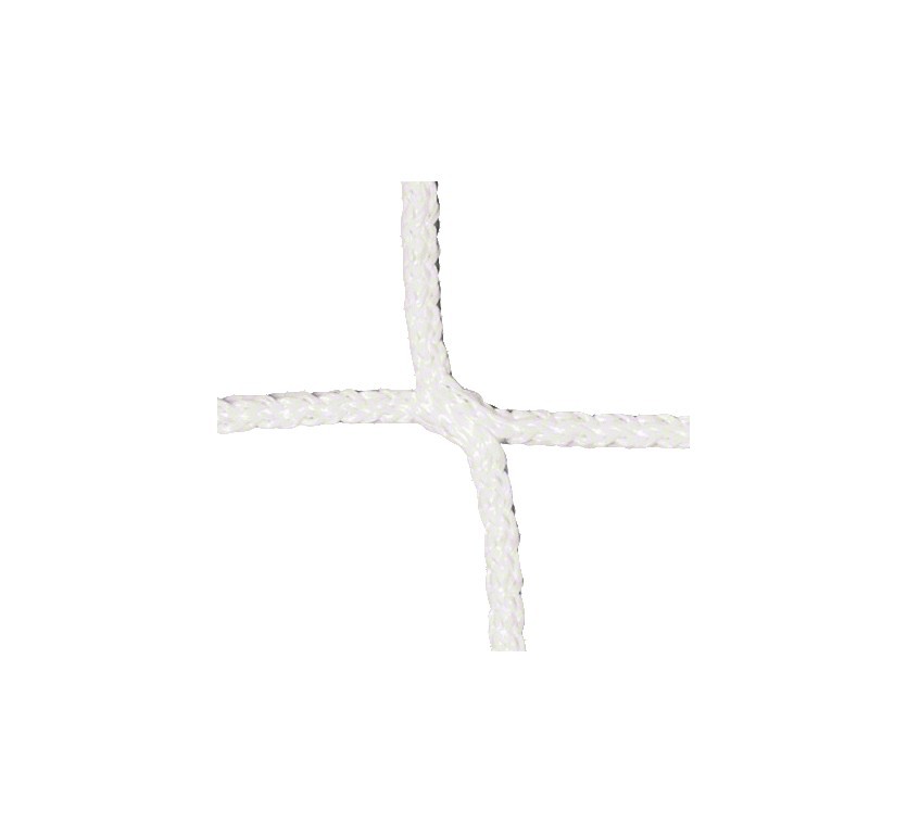  MREŽA ZA NOGOMETNI GOL, 750 cm x 250 cm, 4 mm, BELA