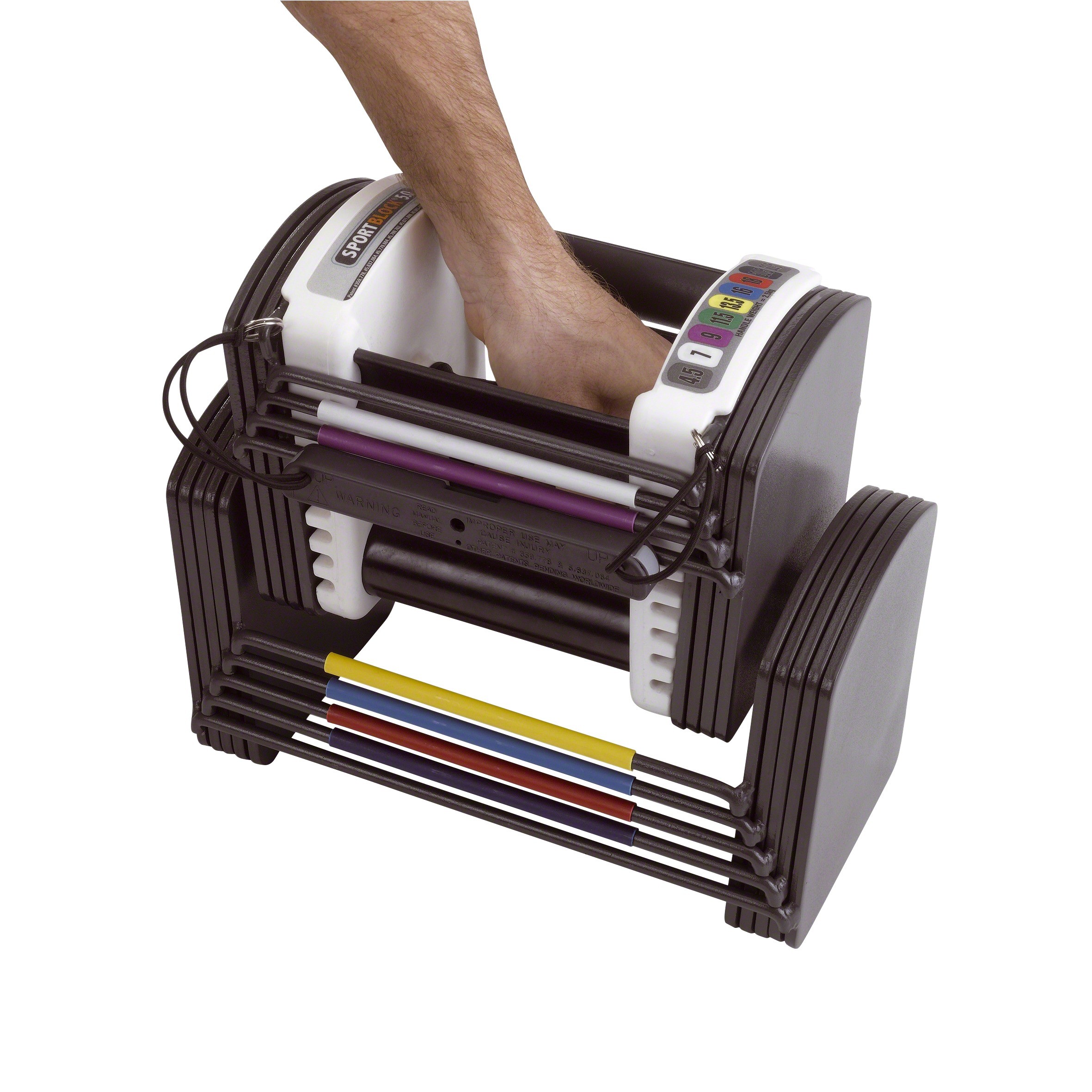KOMPLET KOMPAKTNIH UTEŽI POWERBLOCK, 2,5-22,5 