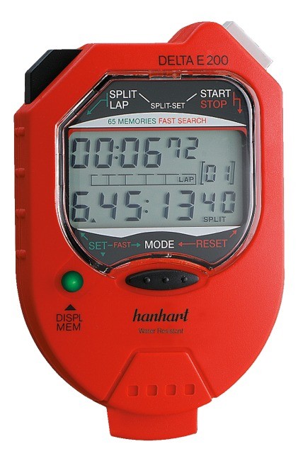 ŠTOPARICA HANHART DELTA E 200  65  SPOM RDEČA