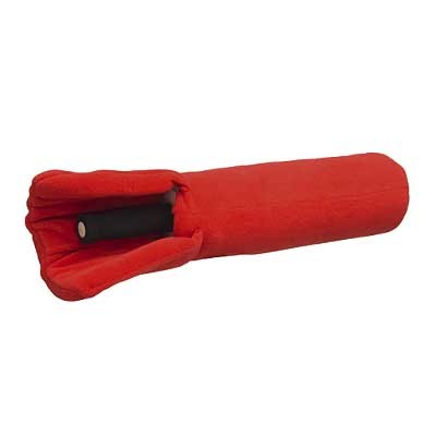 BORILNI TOLKAČ 'ANTI-AGRESIV', DOLŽINA 52 cm, fi 11 cm, 280 g, RDEČ