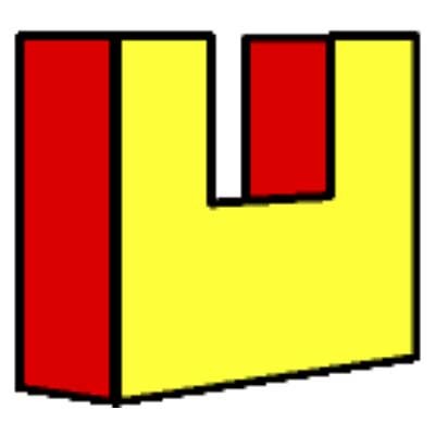 ELEMENT U, 60X30X60 cm