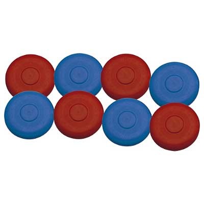 FRIZBI 'ORION' SET, fi 22cm, 90 g, 4x MODER, 4X RDEČ