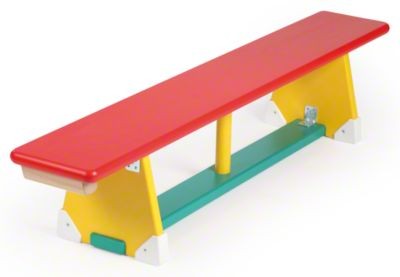 GIMNASTIČNA VEČBARVNA KLOP, 150 cm
