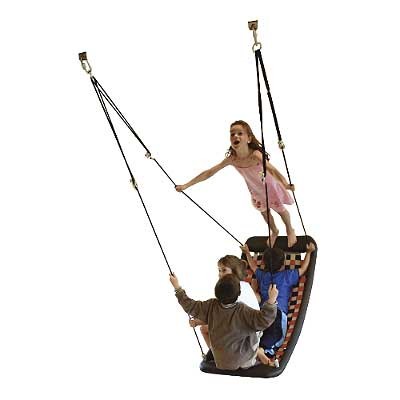 GUGALNICA MAXI, ZA 4 OSEBE, KABELSKI SISTEM ZA STROP VIŠINE 2,8 m, PODLAGA 136x66 CM