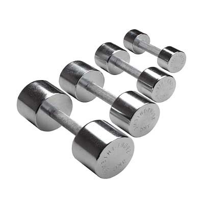 KROMIRANA UTEŽNA ROČKA - SET, OD 1 - 10 kg (1 par)