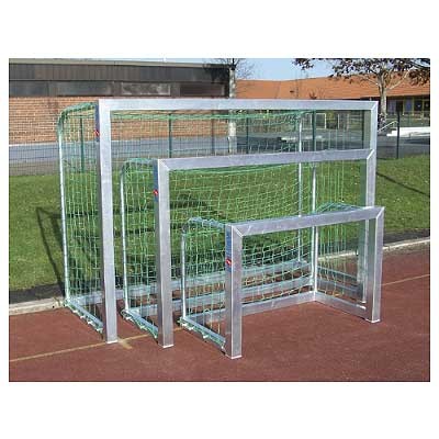 MINI NOGOMETNI GOL IZ ALUMINIJA, 2,40x1,60 m, 10 cm PROFIL