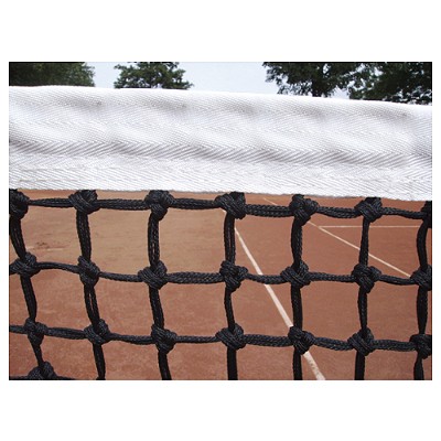 MREŽA ZA TENIS OJAČANA 3 mm - ČRNA 