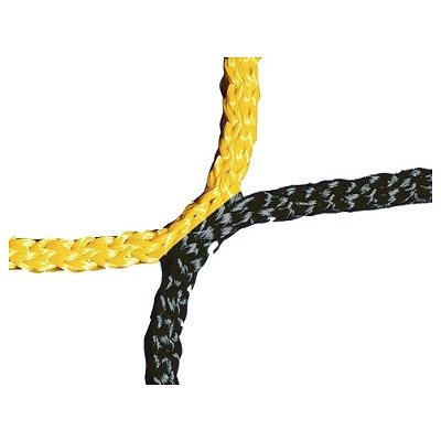 NOGOMETNA MREŽA 750 cm x 250 cm - ČRNO RUMENA