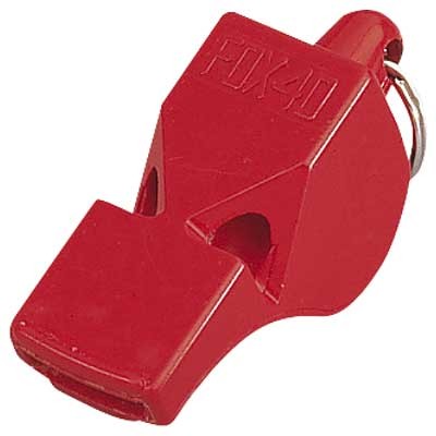 PIŠČALKA FOX 40 RDEČA