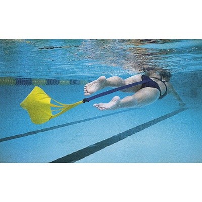 PRIPOMOČEK ZA TRENING PLAVANJA STRECHCORDZ, PADALO 30 cm, MODER