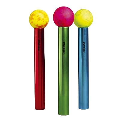 RAVNOTEŽNI ŽONGLERSKI SET, 3X ALUMINIJASTA PALICA fi 38 mm, DOLŽINA 30 cm, 3x ŽONGLERSKA ŽOGICA fi 70 mm, 85 g