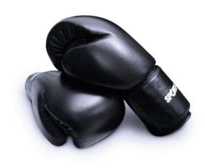 ROKAVICA ZA BOKS SPORT-THIEME KONCK-OUT, ČRNA BARVA, VEL 10