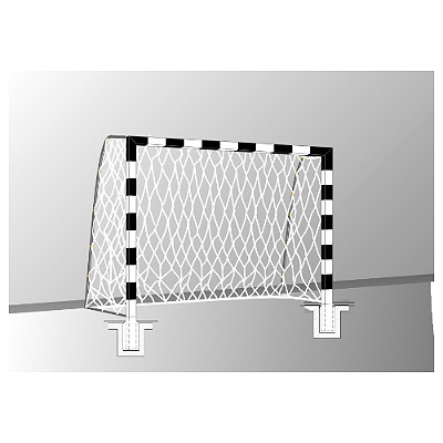 ROKOMETNI GOL 3x2 m -DVORANSKI, IZ LAHKE KOVINE - ZVARJENA VOGALNA VEZ 