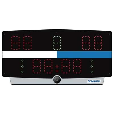 SEMAFOR ZA VATERPOLO, 70X31X11 cm, VIŠINA ZNAKOV, 9 cm, VIDLJIVOST 35 m, TEŽA 8 kg