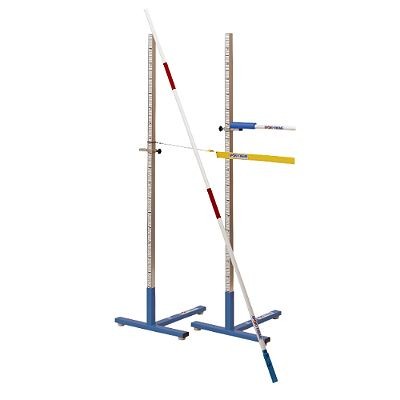STOJALO ZA SKOK V VIŠINO SET 1, 1 par STOJAL 2,5 m, 2X LETVICA, 1X PREČKA