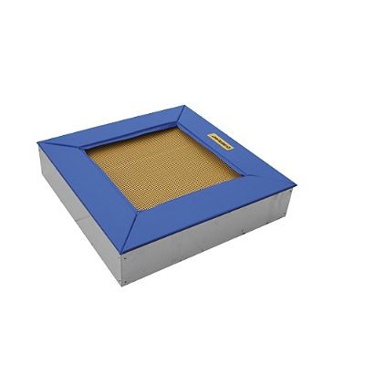 TRAMPOLIN VRTEC, 150X150X30 cm, PONJAVA 107X107 cm, 113 kg