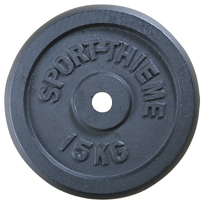 UTEŽ KOLUT LITINA SPORT-THIEME 15 KG FI 30 MM