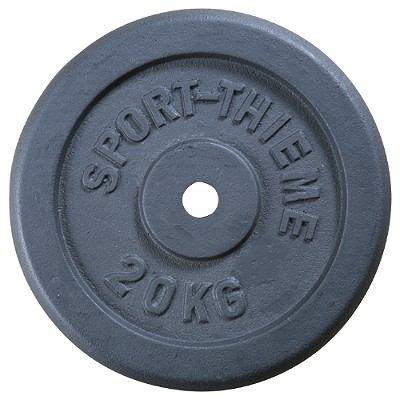 UTEŽ KOLUT LITINA SPORT-THIEME 20 KG FI 30 MM