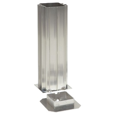 VTIČNA PUŠA ZA STOJALO 'JUMP' 80X80 mm, DOLŽINA 500 mm 