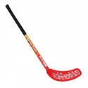 FLOORBALL PALICA KIDS MINI 70 CM RDEČA KRIVINA