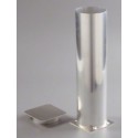 OKROGLA PUŠA ZA STEBER ZA ODBOJKO, ALUMINIJ,   OBSEG 83 mm