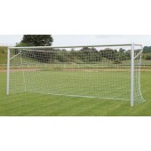 ALUMINIJAST NOGOMETNI GOL 7,32 x 2,44 m, SREBRNA BARVA