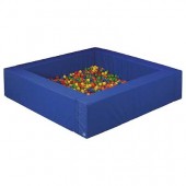 BAZEN Z ŽOGAMI, 225x225x50 cm, 175x175 cm v notranjosti, brez žog