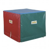 BLAZINE REIVO TROLLY, 12X BLAZINA 100X100X6 cm, 3XMODRE,3X RUMENE, 3X ZELENE, 3X RDEČE, 90 kg