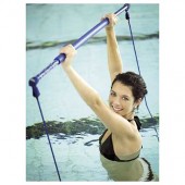 GYMSTICK TM AQUA, PALICA DOLGA 117 cm, VODOODPORNI ROČAJI, ZELO MOČAN, SREBRN
