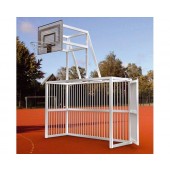 KOŠARKARSKI KOŠ Z NOGOMETNIM GOLOM