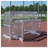 MINI GOLMANSKA VRATA - ALUMINIJ 120X80X65 cm, 25 kg