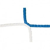 MREŽA ZA NOGOMETNI GOL, MODRO BELA, 3,5 MM, ČISTA GLOBINA 200/200 CM