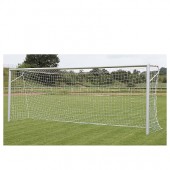 NOGOMETNI GOL 7,32X2,44 m, ALUMINIJ, OVALNO OGRODJE