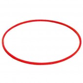 OBROČ HULA HOP 80 CM RDEČ