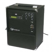 OJAČEVALNIK 'SOUNDMAKER' MP3-CD/USB, MOČ 18/34, 1X ZVOČNIK,1X VHOD ZA MIKROFON, RCA PRIKLJUČEK ZA ZUNANJE NAPRAVE, DALJINSKI UPRAVLJALNIK CD, 330X420X250 mm, 10,7 kg 