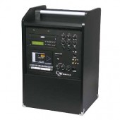 OJAČEVALNIK 'VOICEMAKER' MP3-CD/USB, 1X ZVOČNIK,1X VHOD ZA MIKROFON, RCA PRIKLJUČEK ZA ZUNANJE NAPRAVE, DALJINSKI UPRAVLJALNIK, 250X215X240 mm, 6 kg