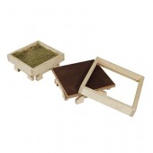 PLOŠČA - SET, 2X PLOŠČA 36X36X11,5 cm, 2x 44x44x11,5 cm
