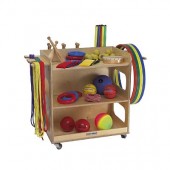 ŠPORTNI PRIPOMOČKI Z VOZIČKOM ZA SHRANJEVANJE