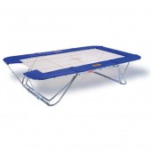 TRAMPOLIN EUROTRAMP GRAND MASTER EXCLUSIV OPEN END 6x4 (pair new lifting roller stands 'Safe & Comfort')