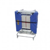 TRANSPORTNI VOZIČEK ZA MINI TRAMPOLINE, 122X112X151 cm, 42 kg