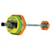UTEŽNA PALICA REEBOK REP SET (PALICA 30X1400 MM, UTEŽI: 1 PAR 1,25 KG, 1 PAR 2,5 KG, 1 PAR 5 KG)