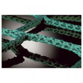 ZAŠČITNA MREŽA 'MAHULAN STEEL' , GOSTOTA ZANK 105 mm, 3 m, ZELENA / m2