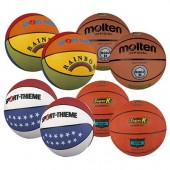 ŽOGE ZA KOŠARKO - SET, 2X ŽOGA SUPER K78, 2X RAINBOW VEL.7, 2X ŽOGA B982 D, 2X ŽOGA ZDa