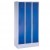 GARDEROBNA OMARA Z BAZO S 3000 EVOLO, TROJNA VRATA, ŠIRINA 300 MM, MODRA
