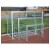 MINI NOGOMETNI GOL IZ ALUMINIJA, 2,40x1,60 m, 10 cm PROFIL