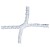 NOGOMETNA MREŽA 750 cm x 250 cm - BELA
