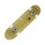 SKATEBOARD, BELA KOLESA Z ABEC-7 LEŽAJI, 78X20X12 cm, OJAČAN ALUMINIJ