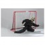 GOL ZA FLOORBALL Z LOVILNO MREŽO 160 x 115 X 40 / 65 CM