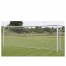 NOGOMETNI GOL 7,32X2,44 m, ALUMINIJ, OVALNO OGRODJE